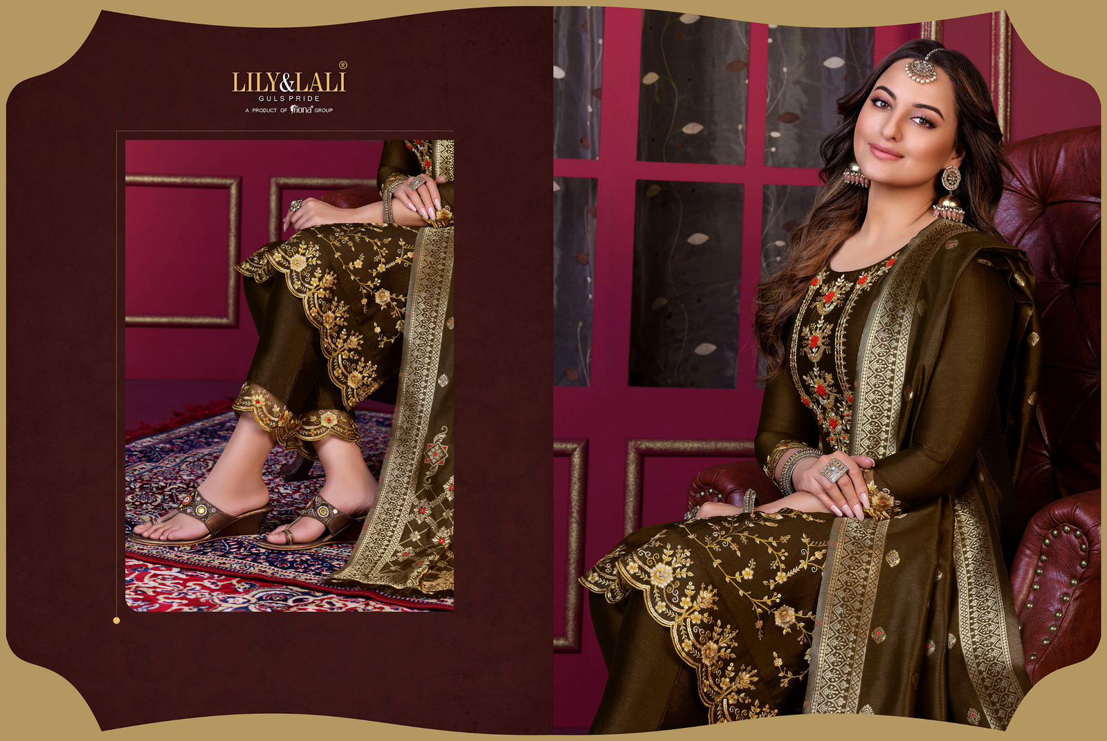 Majestic Modish By Lily Lali Readymade Suits Catalog